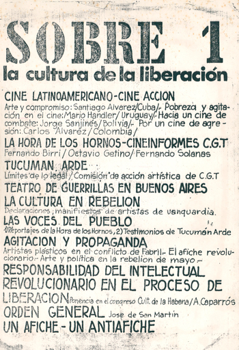 SOBRE LA CULTURA DE LA LIBERACIÓN