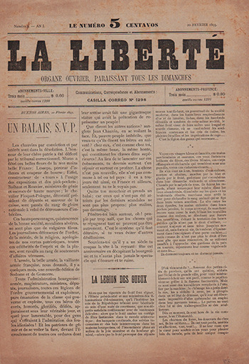 LA LIBERTÉ