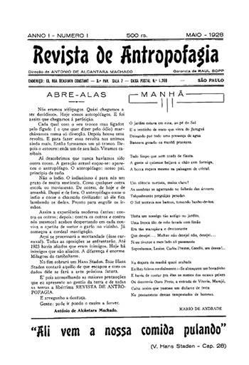 REVISTA DE ANTROPOFAGIA
