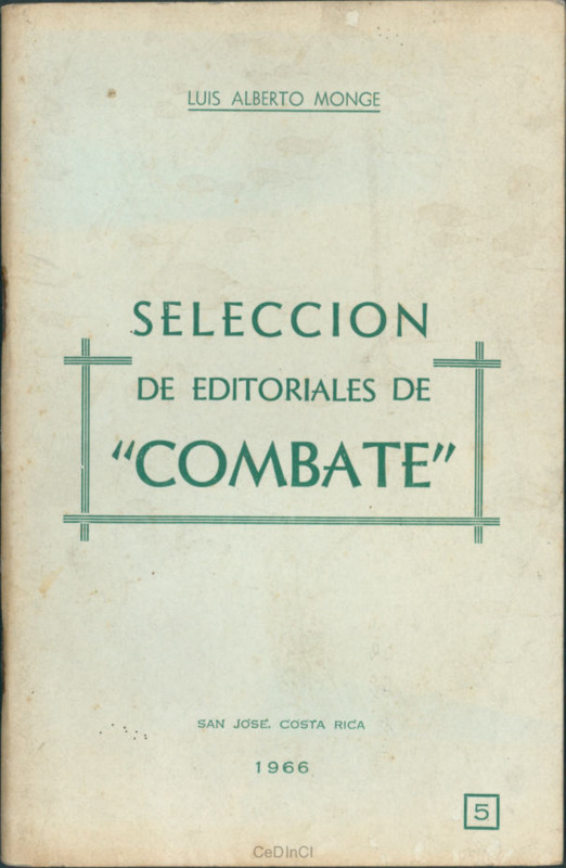 SELECCIÓN DE EDITORIALES
