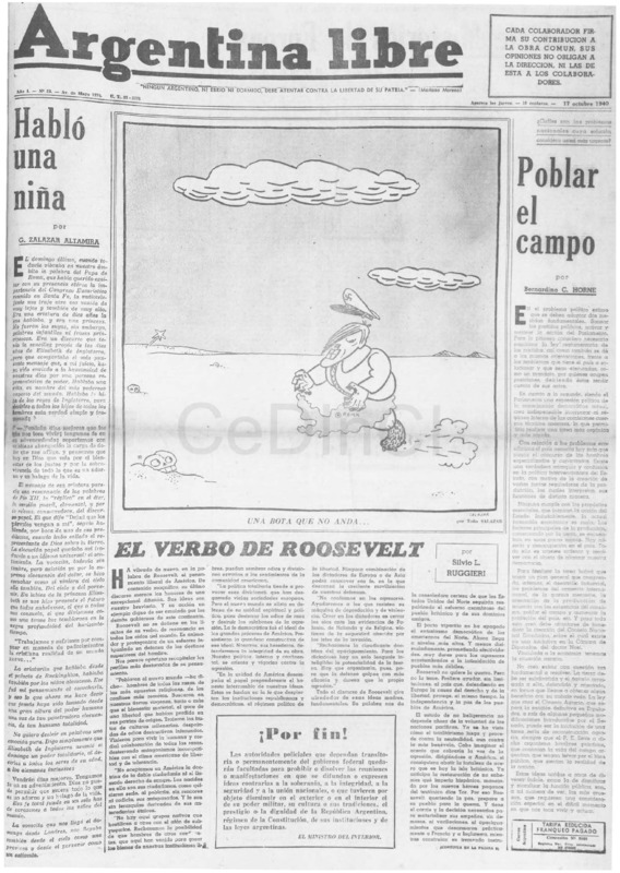 Argentina Libre nº 33